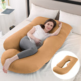 Pregnant women's pillow waist protection side sleeping slope pillow J-shaped pregnancy sleeping pillow - V.I.P Digital Presence