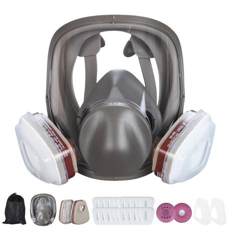 Gas mask spray painting dust chemical pesticide decoration polishing fire protection 6800 same type gas mask - V.I.P Digital Presence