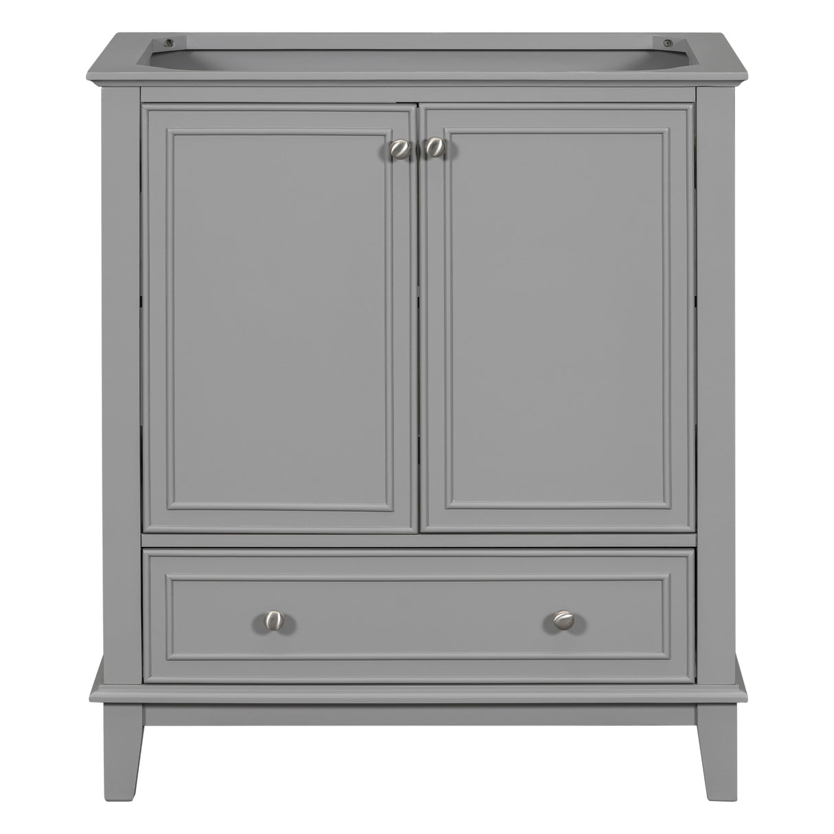 30 inch bathroom vanity no sink  base only gray - V.I.P Digital Presence