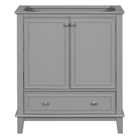 30 inch bathroom vanity no sink  base only gray - V.I.P Digital Presence