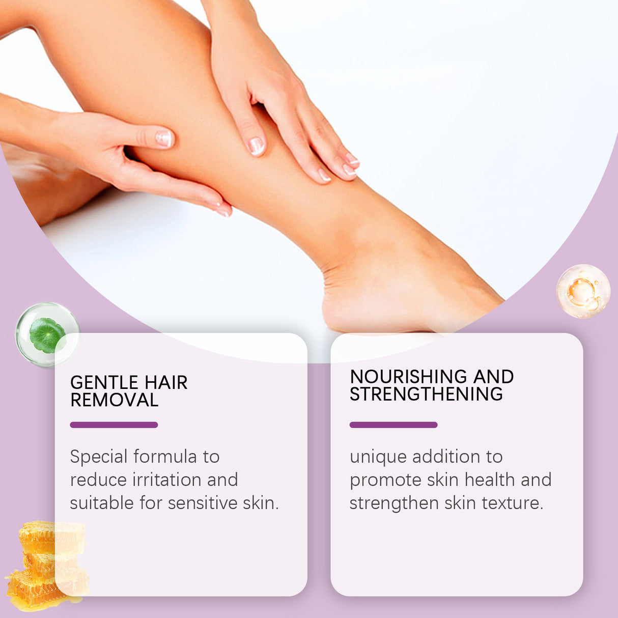 Body Skin Care, Hands, Legs, Body Skin Gentle, Clean, Smooth, Delicate And Skin-Friendly