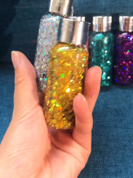 HANDAIYAN Mermaid Scale Face Body Sequins Body Lotion Glitter Cream Eye Shadow Colorful Polarized Stage Makeup - V.I.P Digital Presence