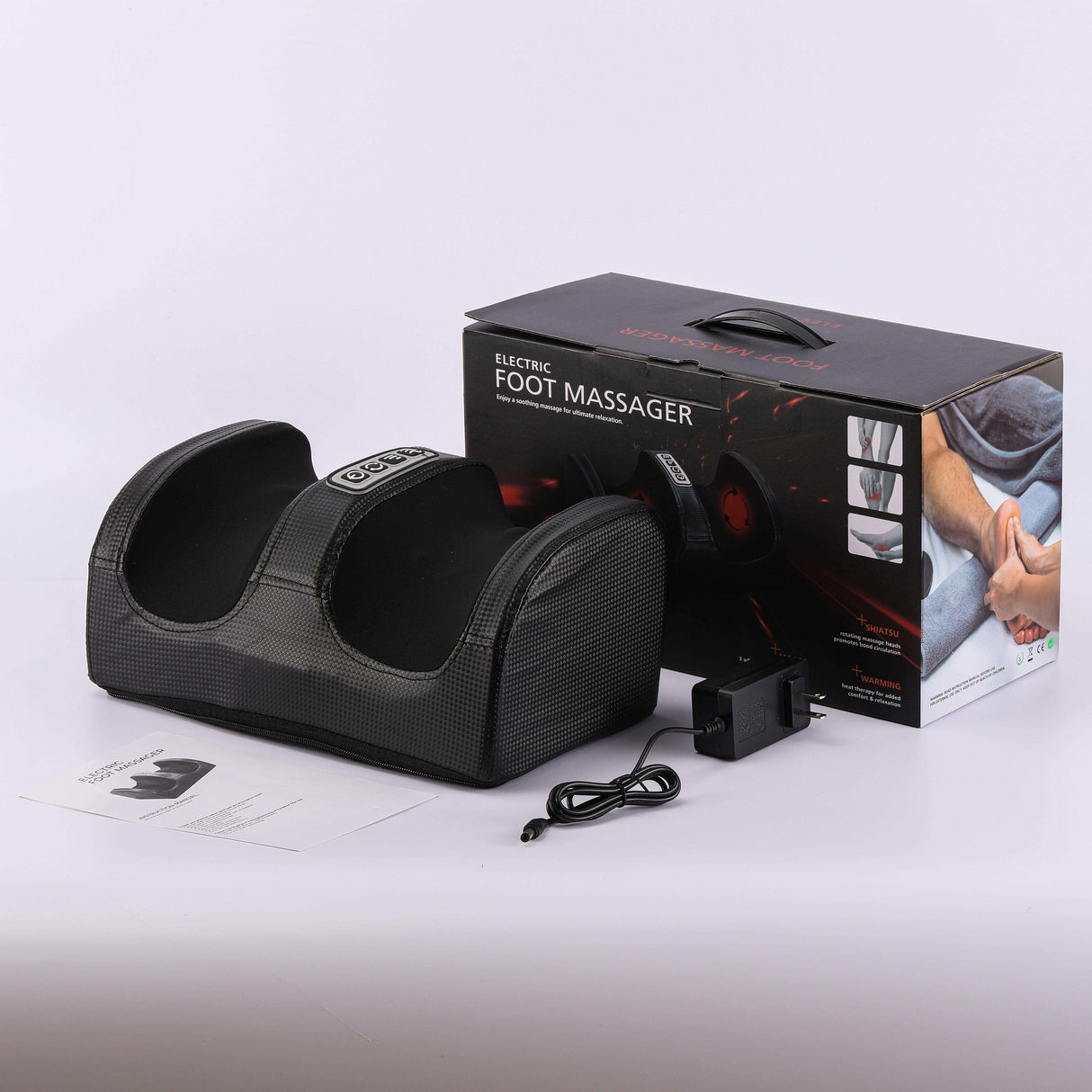 Shiatsu Foot Massager Spa Bath Massager Foot Bath Spa Foot Massager Machine for Feet Leg Calf - V.I.P Digital Presence