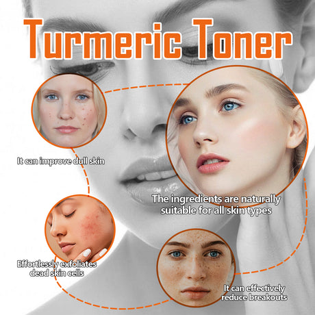 Turmeric Toner, Deep Hydrating Firming And Moisturizing Facial Skin Toner - V.I.P Digital Presence