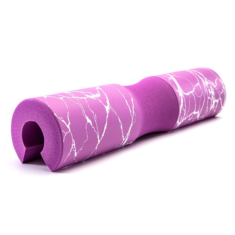 Barbell sponge marble pattern barbell shoulder pad hip universal pad hip punch pad barbell pad practice hip push protective cove - V.I.P Digital Presence