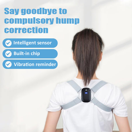 Smart Hunchback Corrector Standing Sitting Posture Children Students Adult Sitting Posture Corrector Induction Correction Belt - V.I.P Digital Presence