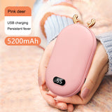 Mini Space Number Display Warm Hand Treasure 2-in-1 Warm Hand Treasure Charging - V.I.P Digital Presence