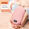 Mini Space Number Display Warm Hand Treasure 2-in-1 Warm Hand Treasure Charging - V.I.P Digital Presence