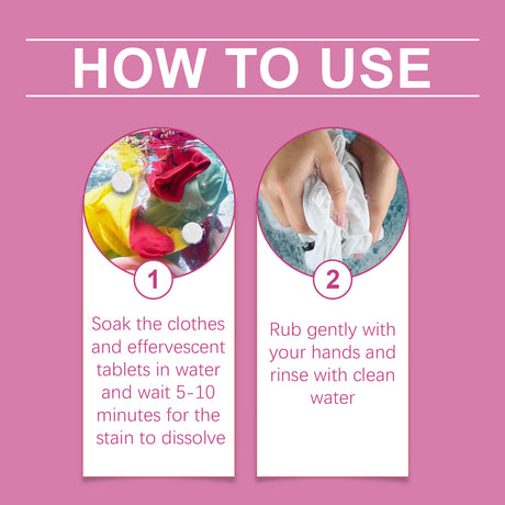 Clothing Decontamination Effervescent Tablet Biological Enzyme Explosion Salt Household Clothing Decontamination Decontamination Stain Leave Fragrance Cleaning - V.I.P Digital Presence