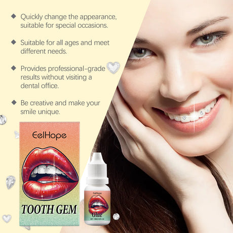 Diy Fashion Dental Set Dental Decoration Drill Combination Personality Sparkle Light Up Smile Style - V.I.P Digital Presence