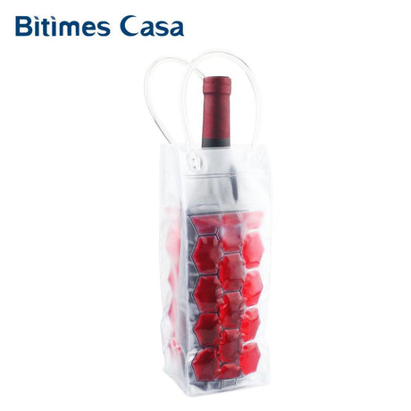 Rapid Ice Wine Cooler PVC Beer Bag Outdoors Ice Gel  Picnic CoolSacks Wine Cooler Chillers Frozen  Bottle - V.I.P Digital Presence