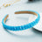 Hair Hoop Hand-Woven Beaded Headband Female Baroque Sponge Hair Bundle Korean Face Wash Hair Accessories - V.I.P Digital Presence