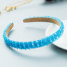 Hair Hoop Hand-Woven Beaded Headband Female Baroque Sponge Hair Bundle Korean Face Wash Hair Accessories - V.I.P Digital Presence