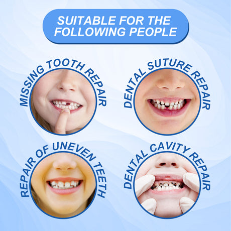 Solid Dental Glue Modification Teeth Temporary Filling Holes Filling Glue Prosthetic Dental Glue - V.I.P Digital Presence