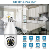2.4G/5G Single-Band Dual-Band Wireless WIFI Light Head Small Yellow Man Camera Cell Phone Remote WiFi Night Vision Light - V.I.P Digital Presence
