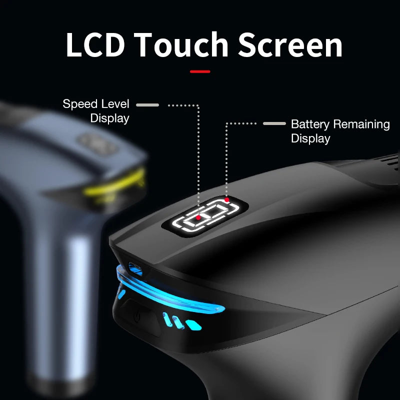 Icy Cold Compress Massage Gun Electric Percussion Pistol Massager For Body Neck Back Sport Deep Tissue Muscle Relaxation - V.I.P Digital Presence