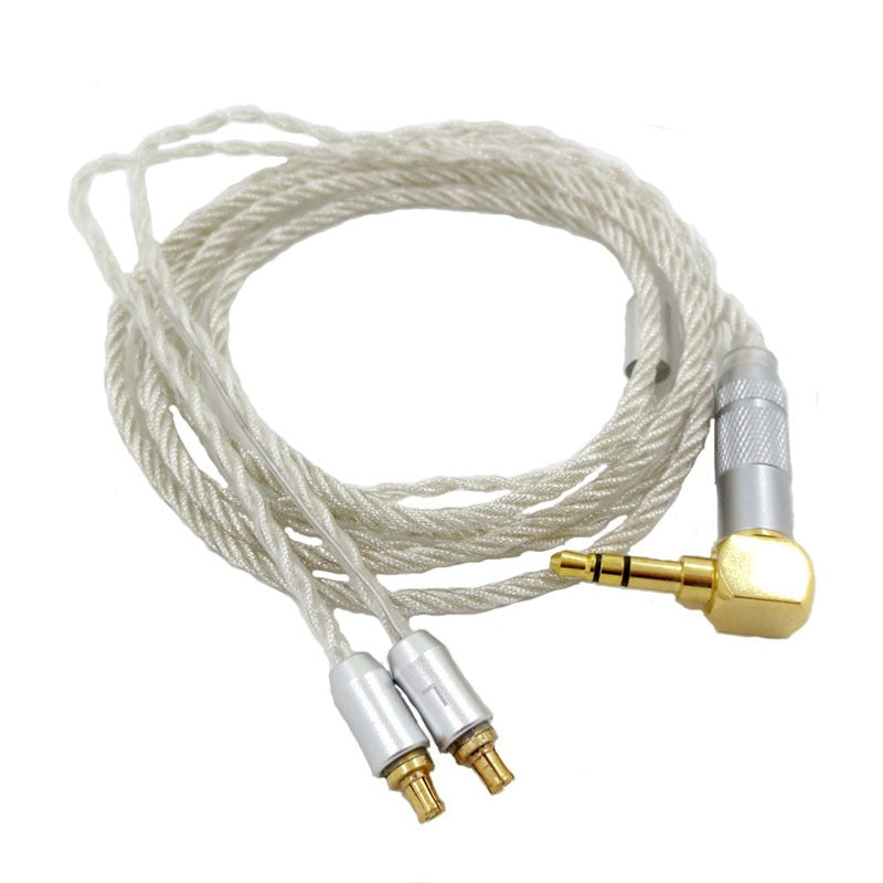Silver foil headphone cable LS200 CKR90 LS50 70 A2DC interface audiophile headphone upgrade cable - V.I.P Digital Presence