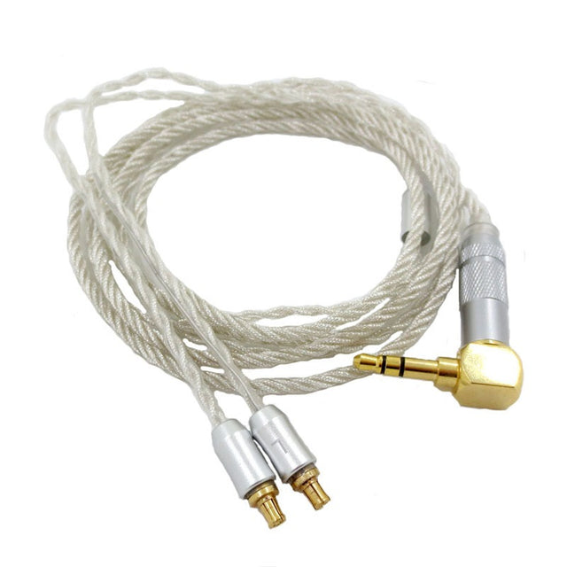 Silver foil headphone cable LS200 CKR90 LS50 70 A2DC interface audiophile headphone upgrade cable - V.I.P Digital Presence