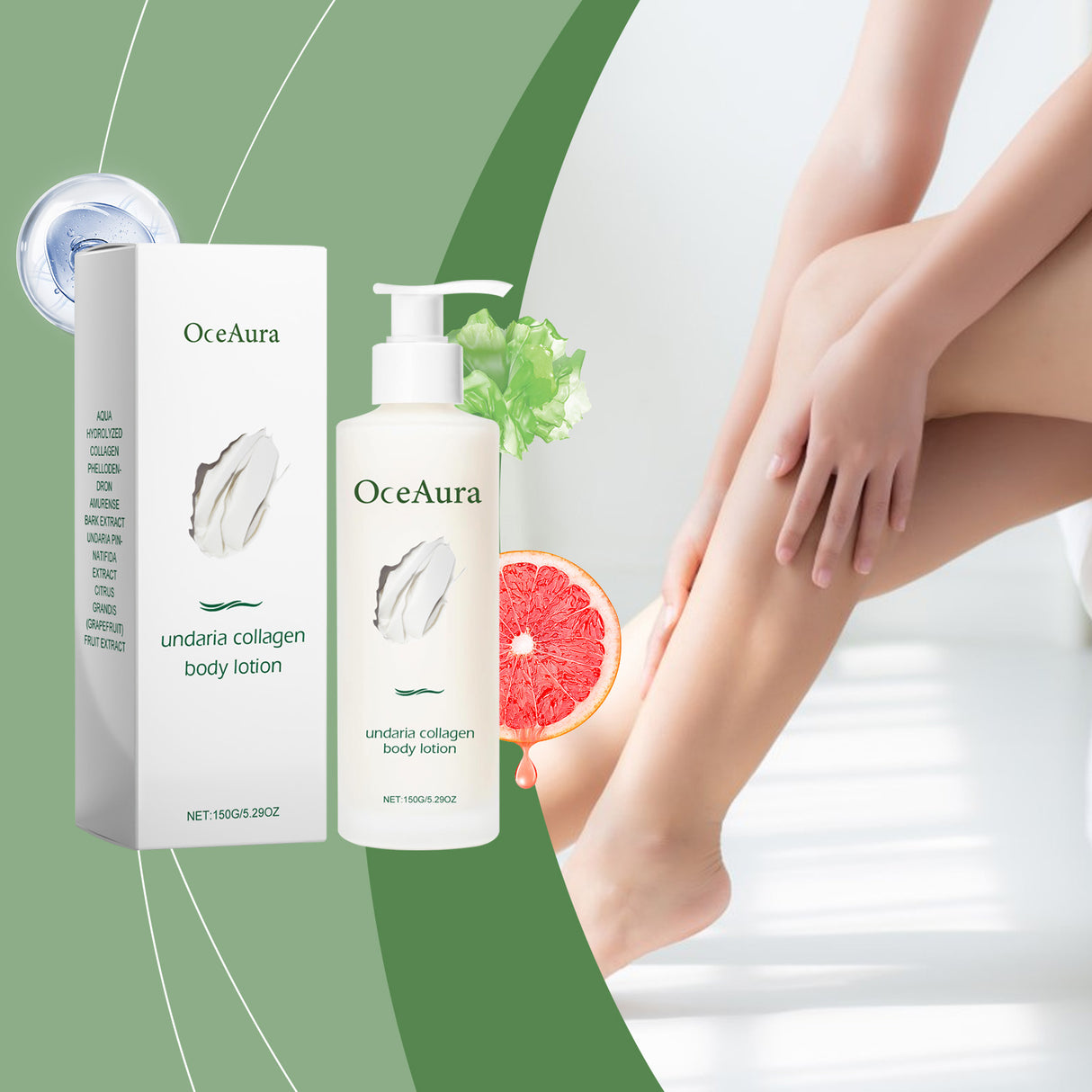 Oceaura Collagen Body Lotion Keeps Moisture In And Nourishes The Skin - V.I.P Digital Presence
