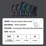 Sports elbow protection with four-way elastic pressure knitted breathable nylon elbow protection - V.I.P Digital Presence