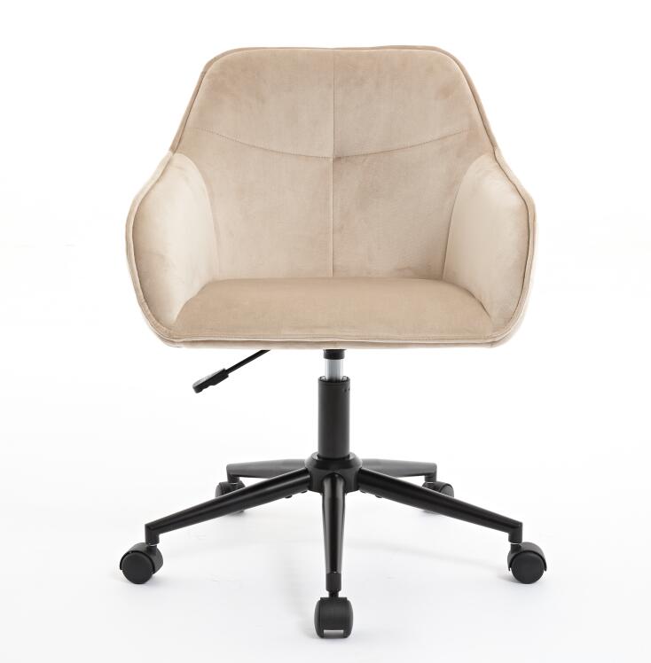 Velvet Office Desk Chair, Modern Home Desk Chair with Wheels , Vanity Chairs for Living Room, Bedroom,Study Room - V.I.P Digital Presence