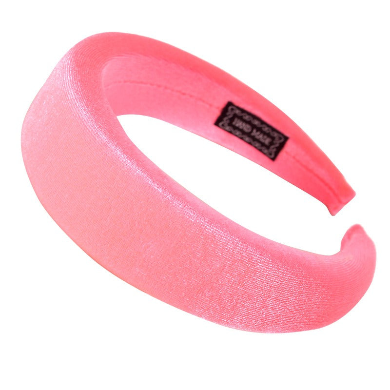 Milk Silk Face Wash Hair Band Velvet Sponge Hair Band Thickened Velvet Black Headband for Women - V.I.P Digital Presence