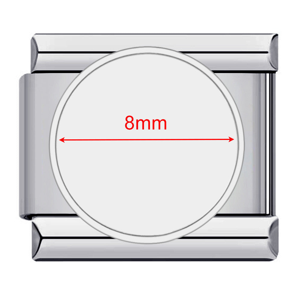 DIY Personalized Photo Picture Frame Making Titanium Steel Watch Band Chain Fashion Splicing Modular Bracelet - V.I.P Digital Presence