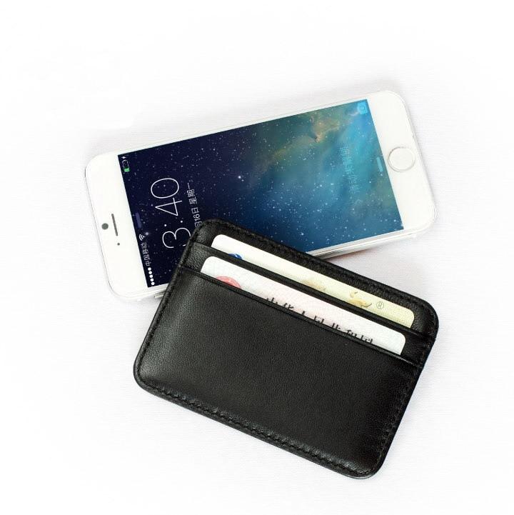 Sheepskin Genuine Leather Card Holder Credit Card Holder Card Case Organizer Mini Men Wallets - V.I.P Digital Presence