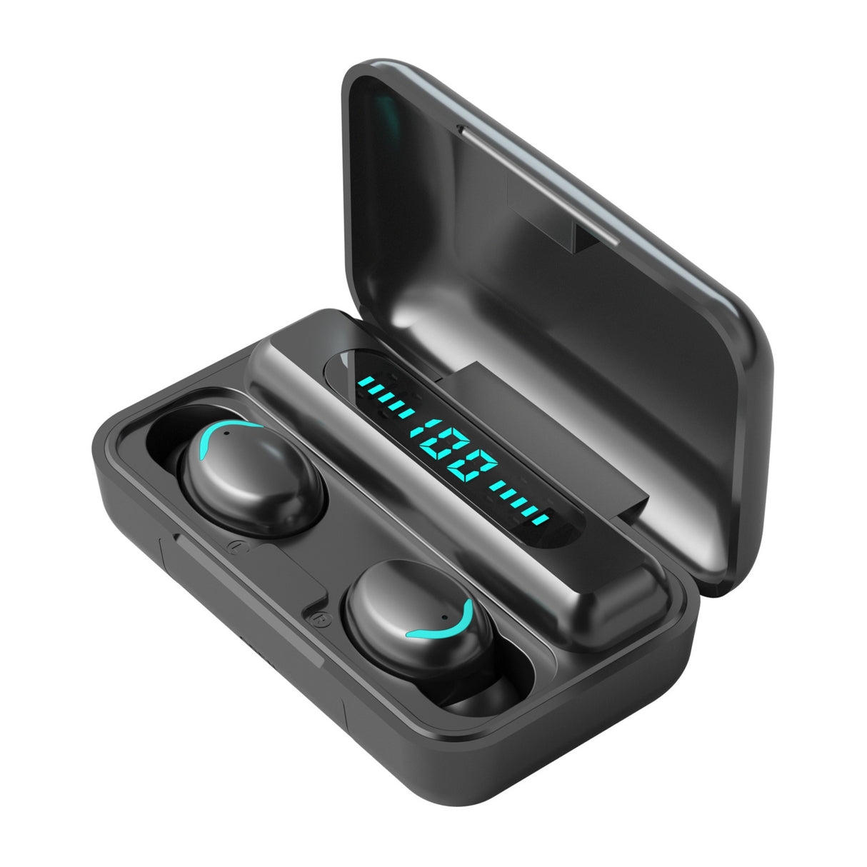 M10M30 Bluetooth Headset High-Capacity Wireless Private Model TWS New F9 Smiley Face Binaural 5.1 Noise Cancellation - V.I.P Digital Presence