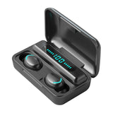 M10M30 Bluetooth Headset High-Capacity Wireless Private Model TWS New F9 Smiley Face Binaural 5.1 Noise Cancellation - V.I.P Digital Presence
