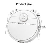 **3-in-1 Sweeping Robot: USB Charging, 1000Pa Suction, Auto-Clean for Pet Hair, Carpets & Floors** - V.I.P Digital Presence