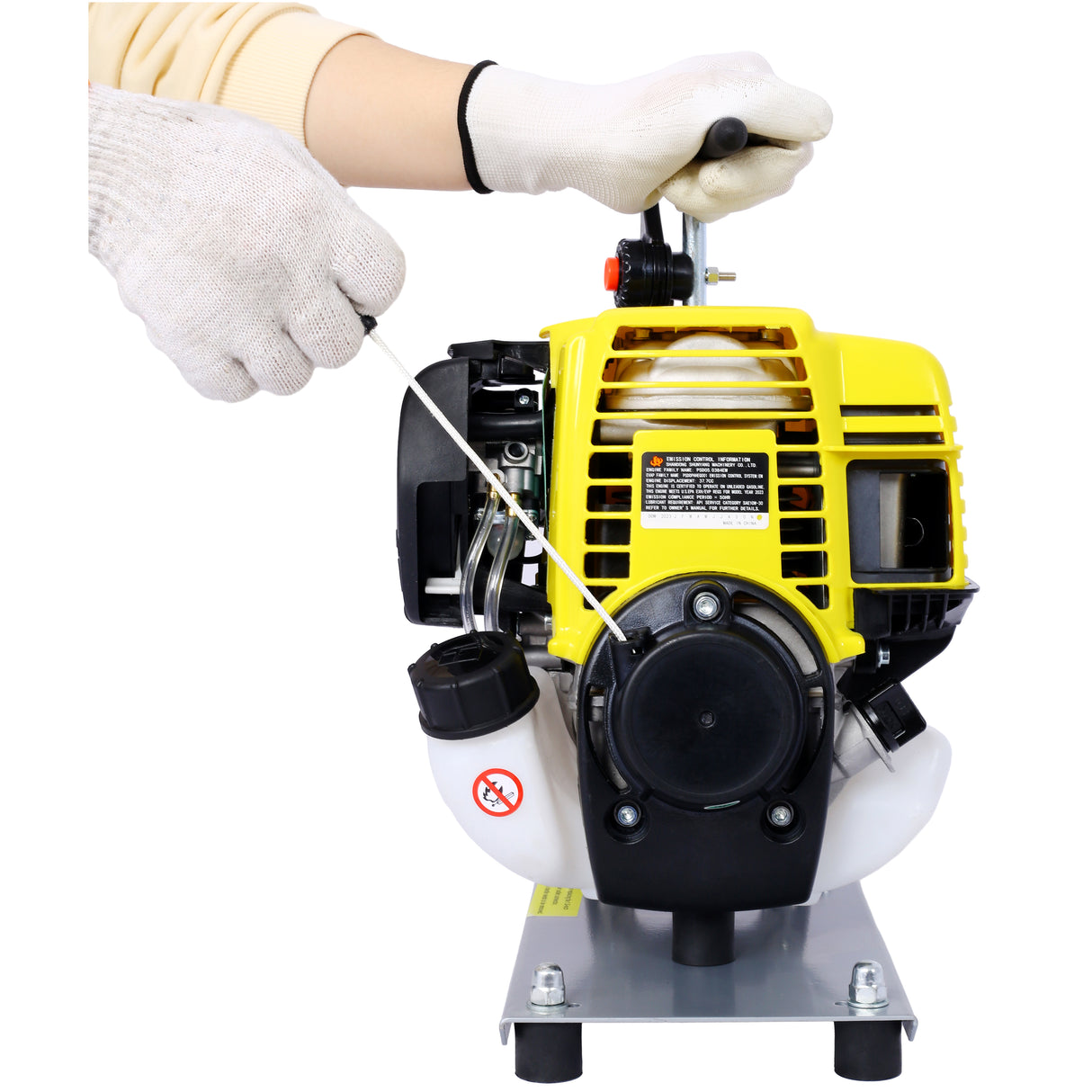 38CC four stroke gasoline water pump 1.5 "portable gas power delivery pump 8500r/min 10FT x 1" suction 1.5 "flat hose - V.I.P Digital Presence