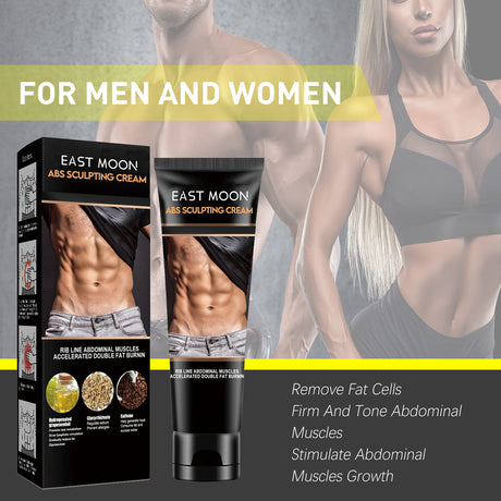 Abdominal Toning Cream, Toning And Strengthening Muscle Line Waistline Abs Firming And Shaping Massage Cream - V.I.P Digital Presence