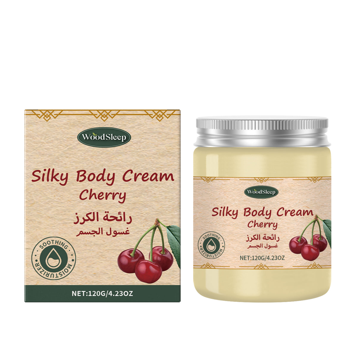 Cherry Moisturizing Moisturizer Hydrates And Nourishes Skin, Refreshing And Non-Sticky