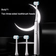 Adult electric toothbrush with three sides rechargeable sonic vibration waterproof electric toothbrush - V.I.P Digital Presence