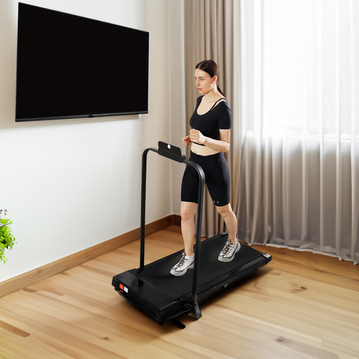 Flatbed walker with armrests black - V.I.P Digital Presence