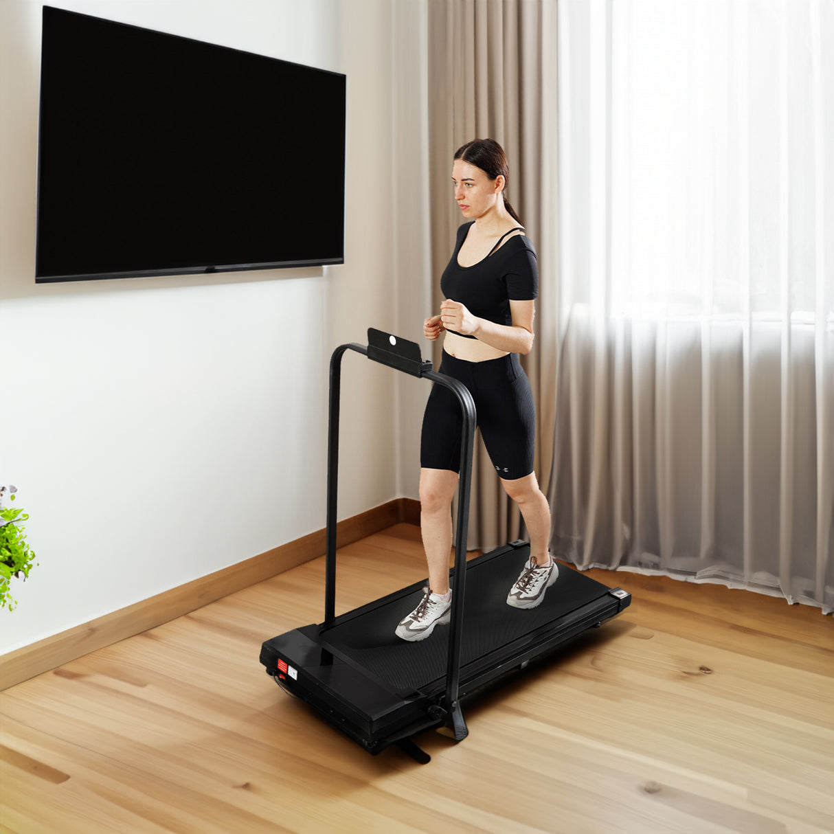Flatbed walker with armrests black - V.I.P Digital Presence