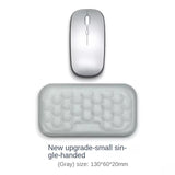 Reposamuñecas ergonómico para teclado y ratón, para oficina, para proteger y relajar la muñeca, con espuma viscoelástica, para ordenador y portátil