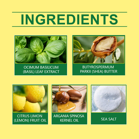 Lemon Refreshing Basil Soap Gently Cleanses Skin, Refreshing Pores, Tender Body Soap For Refreshing Bath - V.I.P Digital Presence