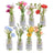 Multicolor three-dimensional luminous vase, creative handmade DIY cream glue accessories, resin small parts - V.I.P Digital Presence