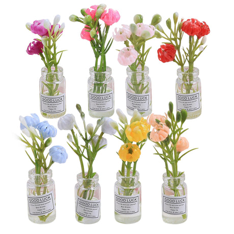 Multicolor three-dimensional luminous vase, creative handmade DIY cream glue accessories, resin small parts - V.I.P Digital Presence