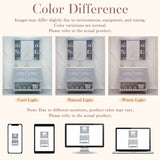 36'' Bathroom Vanity with Medicine Cabinet, Modern Mirror Cabinet with Adjustable Shelf, Bathroom Storage Cabinet with 4 Drawers - V.I.P Digital Presence