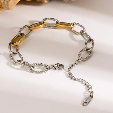 18K Gold-Plated Stainless Steel Bracelet - V.I.P Digital Presence