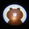 2pcs Wireless Car Projector Light Car Door Light Car Logo LED Laser Projector Welcome Light - V.I.P Digital Presence