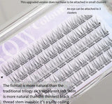 Lazy Fish Tail False Eyelashes Trilogy Natural Simulation Thick Single Cluster Lazy Series Deviruchi Eyelashes - V.I.P Digital Presence