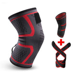 1PC New Band Removable Pressurized Knee Pads Braces Knee Support Crossfit Fitness Running Sports Knee Protector Knee Sleeve - V.I.P Digital Presence