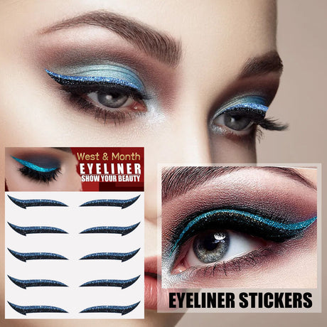 Eyeshadow Stage Makeup Eye Makeup European And American Eyeliner Self-Adhesive Double Eyelid Eye Makeup - V.I.P Digital Presence