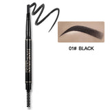 HANDAIYAN 5 Colors Automatic Rotating Eyebrow Pencil Double-ended Waterproof Triangle Eyebrow Pencil - V.I.P Digital Presence