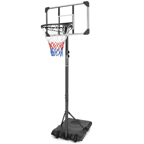 Portable Basketball Goal System with Stable Base and Wheels - V.I.P Digital Presence