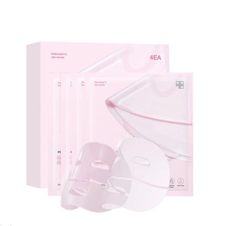 PDRN PINK COLLAGEN GEL MASK Pink Collagen facial mask Jelly Split facial mask - V.I.P Digital Presence